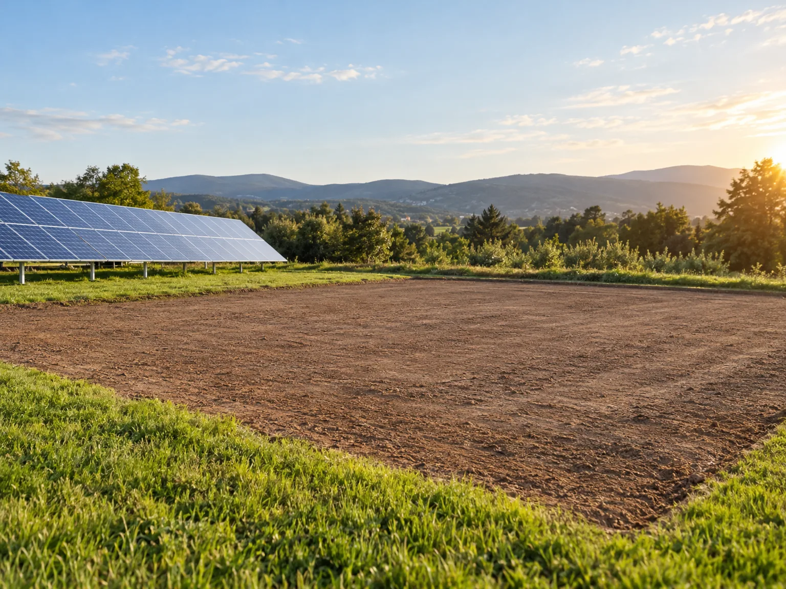 Préparer son terrain pour une installation photovoltaïque au sol