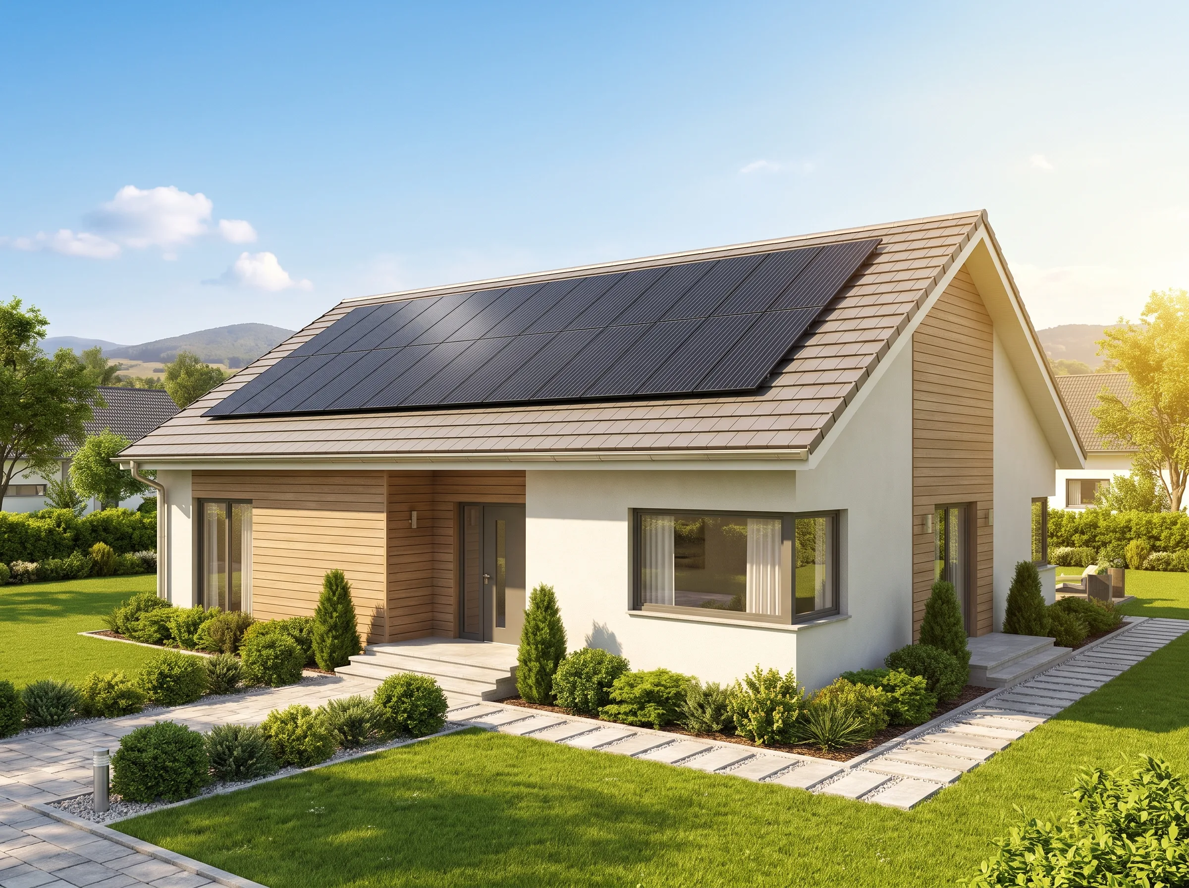 Panneaux solaires maison : investissement intelligent