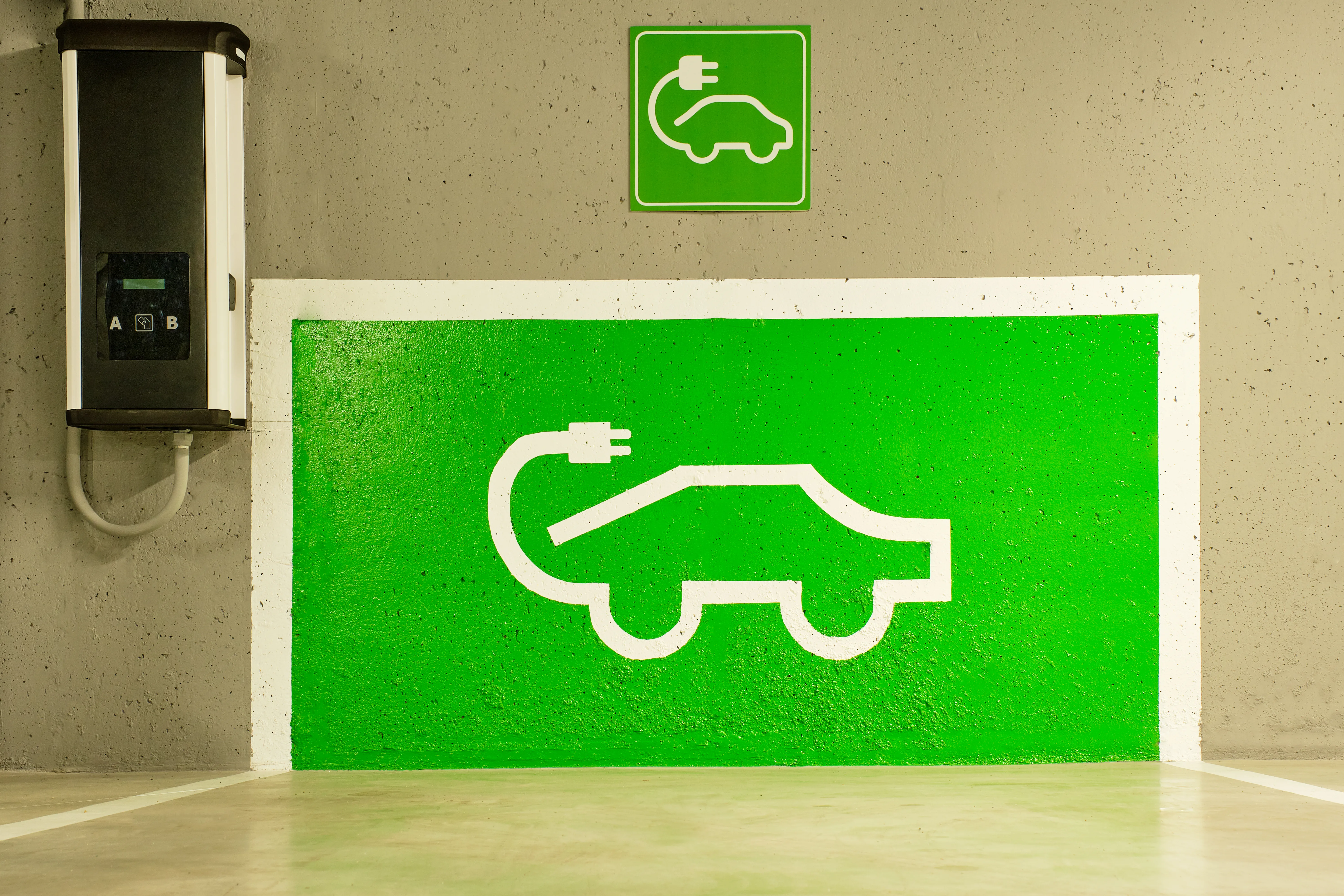 Borne de recharge pour véhicule électrique